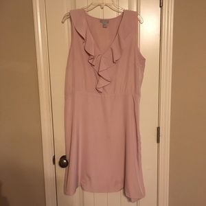 Blush Pink Shift Dress